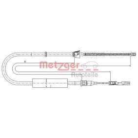 Acquista Cavo freno a mano da METZGER 10.7507 a buon mercato per soli 13,26 €
