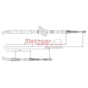 Acquista Cavo freno a mano da METZGER 10.7583 a buon mercato per soli 17,69 €