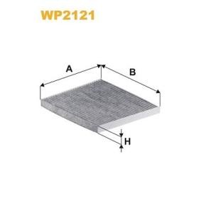 Kjøp Kupefilter av WIX FILTERS WP2121 til den lave prisen 265,09 NOK