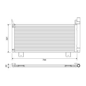 Klimakondensator 822651 von VALEO günstig für 247,07 € online kaufen