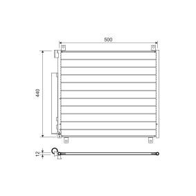 Klimakondensator 822655 von VALEO günstig für 133,42 € online kaufen