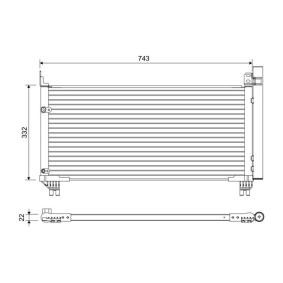 Klimakondensator 822661 von VALEO günstig für 158,09 € online kaufen