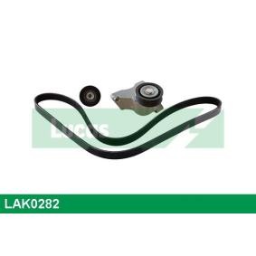 Comprar Juego de correas trapeciales poli V de LUCAS LAK0282 a bajo precio de 87,43 €