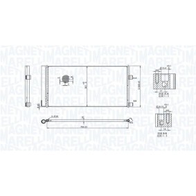 Klimakondensator 350203124000 von MAGNETI MARELLI günstig für 179,86 € online kaufen