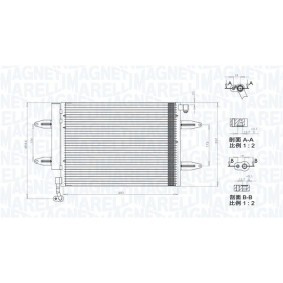 Klimakondensator 350203204000 von MAGNETI MARELLI günstig für 143,66 € online kaufen