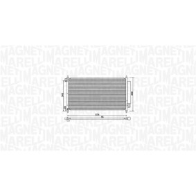 Klimakondensator 350203238000 von MAGNETI MARELLI günstig für 111,53 € online kaufen