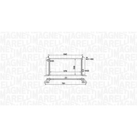 Klimakondensator 350203638000 von MAGNETI MARELLI günstig für 252,07 € online kaufen