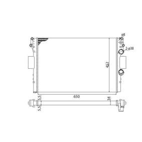 Kühler, Motorkühlung 350213170003 von MAGNETI MARELLI günstig für 69,43 € online kaufen