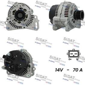 Lichtmaschine A12BH0833A2 von SIDAT günstig für 142,47 € online kaufen