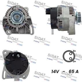 Lichtmaschine A12MA0189A2 von SIDAT günstig für 202,87 € online kaufen