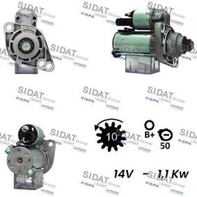 Anlasser S12VA0094A2 von SIDAT günstig für 101,90 € online kaufen