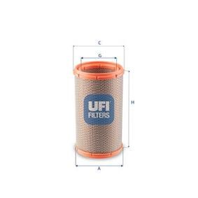 Luftfilter 27.F51.00 von UFI günstig für 33,31 € online kaufen