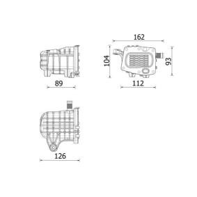 Osta EGR-jäähdytin MAHLE ORIGINAL:llä CE 41 000P edullisesti hintaan 166,91 €