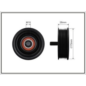 Umlenk- / Führungsrolle, Keilrippenriemen 500652 von CAFFARO günstig für 28,48 € online kaufen
