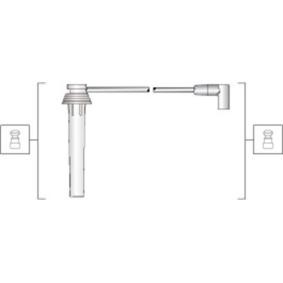 Acquista Kit cavi candele da MAGNETI MARELLI 941318111276 a buon mercato per soli 33,54 €