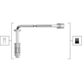 Zündleitungssatz 941318111284 von MAGNETI MARELLI günstig für 62,90 € online kaufen