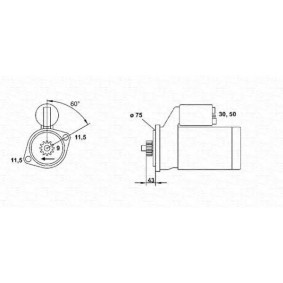Anlasser 943241005010 von MAGNETI MARELLI günstig für 238,77 € online kaufen