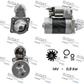 Compre Motor de arranque da SIDAT S12MA0055A2 a um preço baixo por 94,61 €