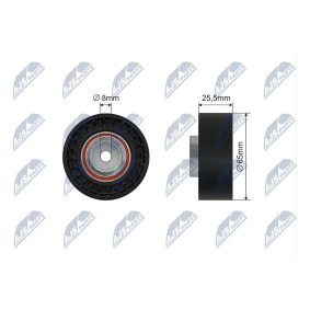 Acquista Rullo tenditore cinghia Poly-V da NTY RNK-FT-018 a buon mercato per soli 15,29 €
