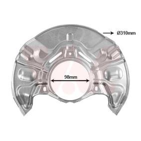 Comprar Chapa protectora contra salpicaduras, disco de freno de VAN WEZEL 5398371 a bajo precio de 30,00 €