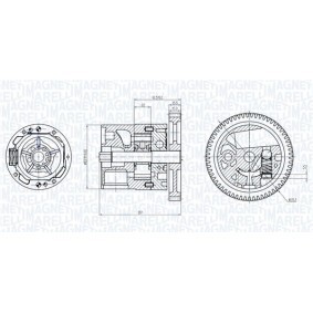 Ölpumpe 351516000038 von MAGNETI MARELLI günstig für 204,66 € online kaufen