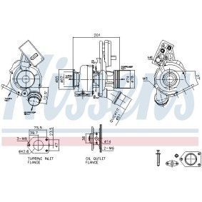 Acquista Turbina da NISSENS 93519 a buon mercato per soli 711,53 €