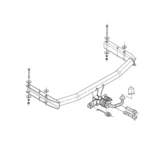 Anhängerkupplung A-077 von STEINHOF günstig für 160,32 € online kaufen