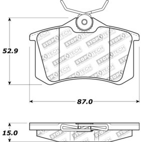 Bremsbeläge 308.03400 von STOPTECH günstig für 71,42 € online kaufen