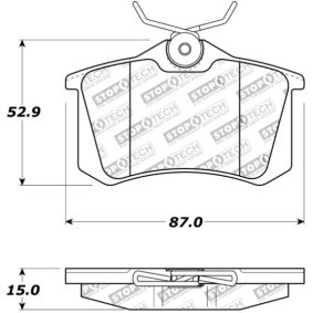 Bremsbeläge 309.03400 von STOPTECH günstig für 111,91 € online kaufen