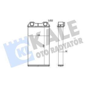 Acquista Scambiatore calore per riscaldamento abitacolo da KALE OTO RADYATOR 346720 a buon mercato per soli 62,90 €