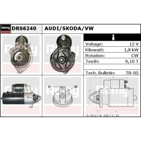 Anlasser DRS6240 von DELCO REMY günstig für 113,99 € online kaufen