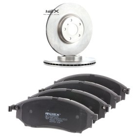 Osta Jarrupalasarja, levyjarru RIDEX:llä 3405B2102 edullisesti hintaan 149,69 €