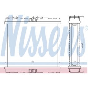 Compre Radiador de calefacción de NISSENS online para Sunny III Hatchback (N14) a precios moderados