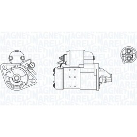 Anlasser 063721100010 von MAGNETI MARELLI günstig für 167,83 € online kaufen