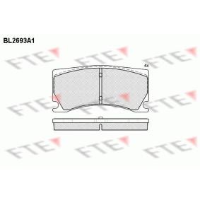 Bremsbeläge 9010922 von FTE günstig für 45,11 € online kaufen