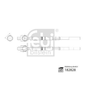 Achetez des Rotule axiale FEBI BILSTEIN 182828 à prix pour 21,17 €