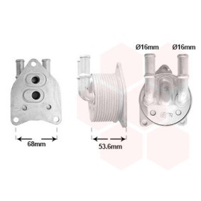 Compre Radiador de óleo, caixa de velocidades automática da VAN WEZEL 09013708 a um preço baixo por 56,19 €