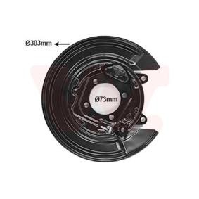 Comprar Chapa protectora contra salpicaduras, disco de freno de VAN WEZEL 5393376 a bajo precio de 116,77 €