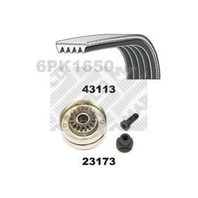 Comprar Juego de correas trapeciales poli V de MAPCO 23113 a bajo precio de 46,27 €
