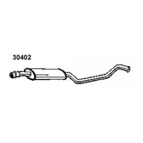 Comprar Silenciador intermedio de MAPCO 30402 a bajo precio de 139,85 €