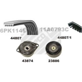 Comprar Juego de correas trapeciales poli V de MAPCO 73807 a bajo precio de 95,11 €