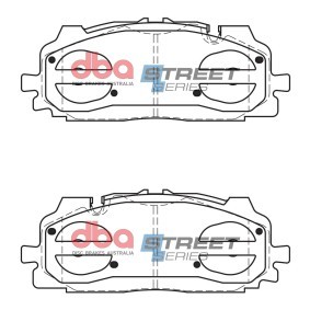 Hochleistungs-Bremsbelagsatz DB15030XP von DBA Australia günstig für 225,83 € online kaufen
