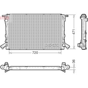 Achetez des Radiateur du moteur DENSO DRM02047 à prix pour 187,59 €