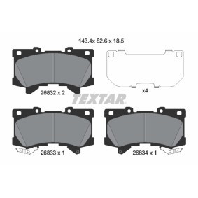 Compre Pastilhas de travão de TEXTAR online para LX IV (J310) a preços moderados