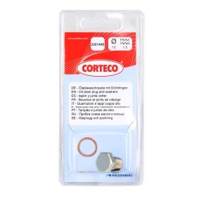 Comprar Tapón roscado, colector de aceite de CORTECO 220149S a bajo precio de 3,37 €