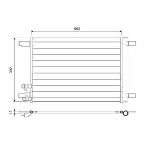Klimakondensator 822707 von VALEO günstig für 128,19 € online kaufen