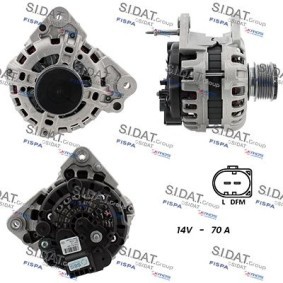 Lichtmaschine A12BH0839 von SIDAT günstig für 226,15 € online kaufen