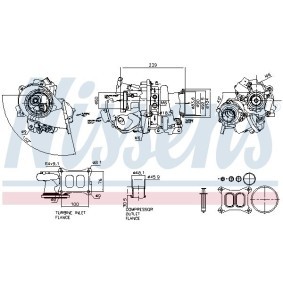 Compre Turbocompressor da NISSENS 93631 a um preço baixo por 755,94 €