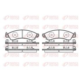 Bremsbeläge 0334.02 von REMSA günstig für 42,56 € online kaufen