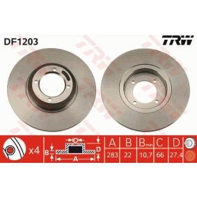 Comprar Disco de freno de TRW DF1203 a bajo precio de 38,78 €